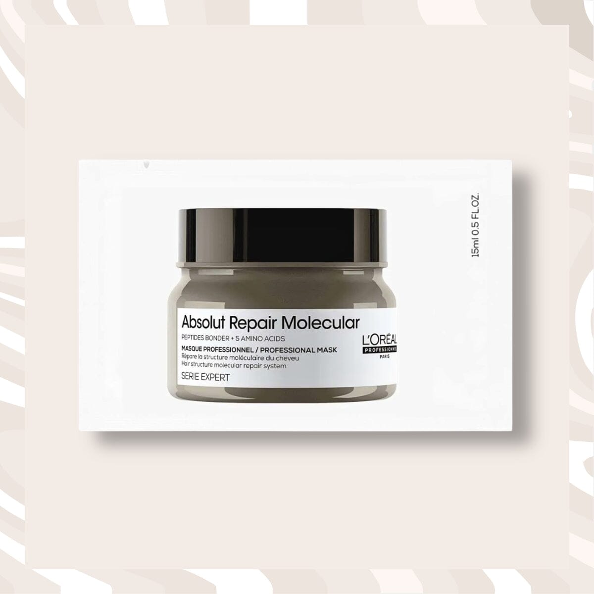 L'Oréal Professionnel Serie Expert Absolut Repair Molecular Rinse-Off Masque 15ml - HairMNL Reward