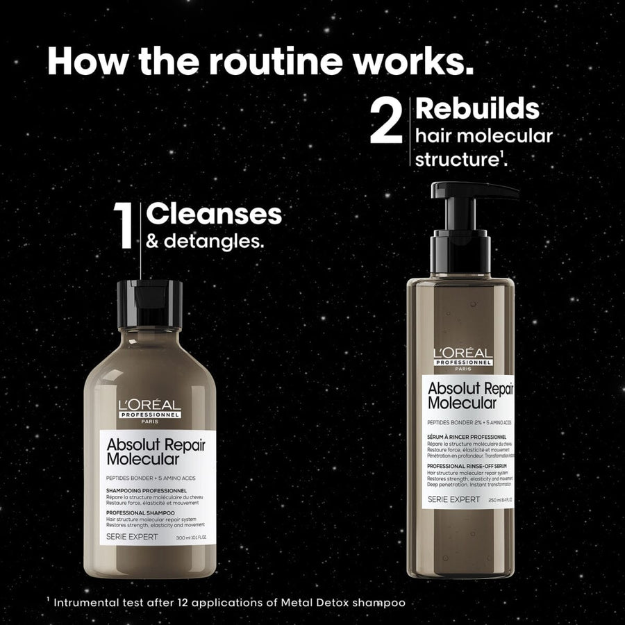 L'Oréal Professionnel Serie Expert Absolut Repair Molecular Duo Limited-Edition Holiday Gift Set - HairMNL