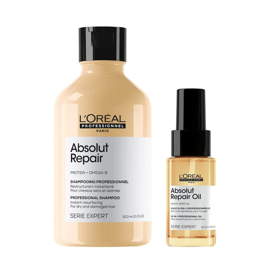L'Oreal L'Oréal Professionnel Serie Expert Absolut Repair Shampoo 300ml & Oil 30ml