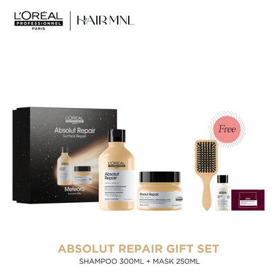 HairMNL L'Oreal L'Oréal Professionnel Serie Expert Absolut Repair Limited-Edition Holiday Gift Set 
