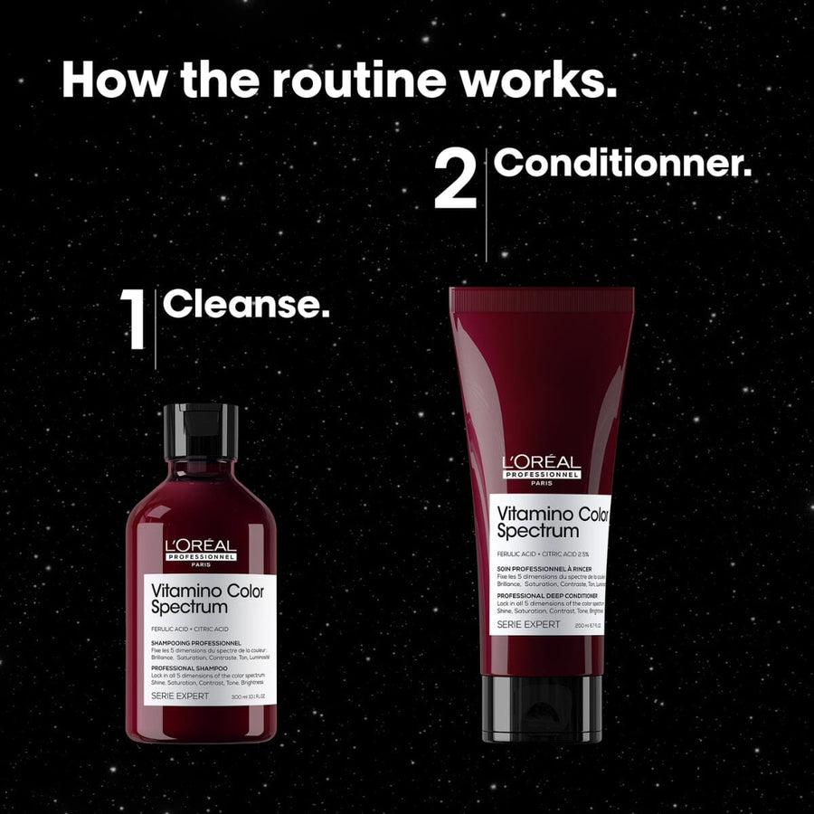 L'Oréal Professionnel Serie Expert Vitamino Color Spectrum Duo Exclusive Holiday Gift Set Routine - HairMNL