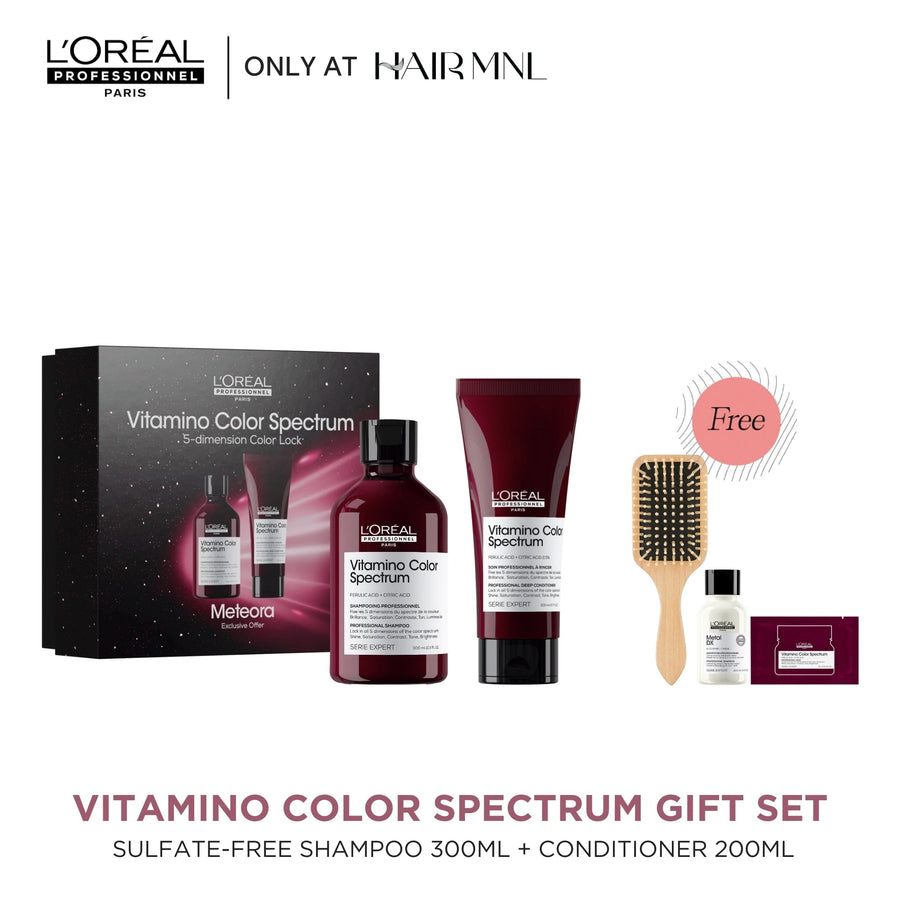 HairMNL L'Oreal L'Oréal Professionnel Serie Expert Vitamino Color Spectrum Duo Exclusive Holiday Gift Set 