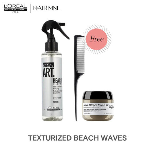 L'Oreal Professionnel Tecni.Art Beach Waves 150ml with free gifts - HairMNL