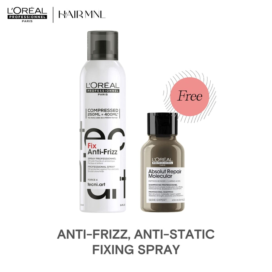 HairMNL L'Oreal L'Oreal Professionnel Tecni.Art Fix Anti-Frizz Spray 250ml 