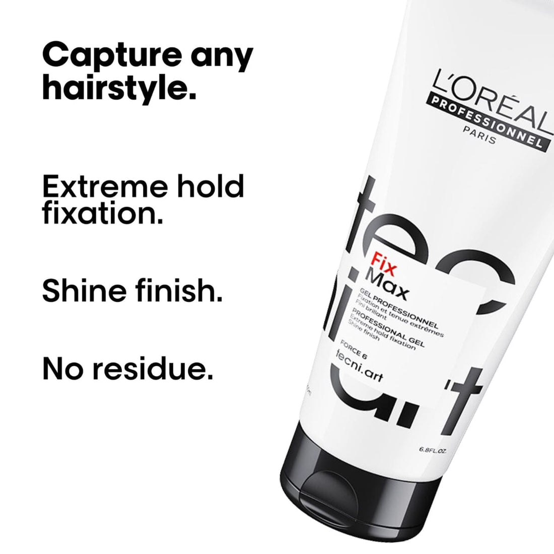 L'Oreal Tecni.Art Fix Max Gel for Extra Hold 200ml - HairMNL - HairMNL