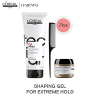 L'Oreal Professionnel Tecni.Art Fix Max Gel for Extra Hold 200ml with free gifts - HairMNL