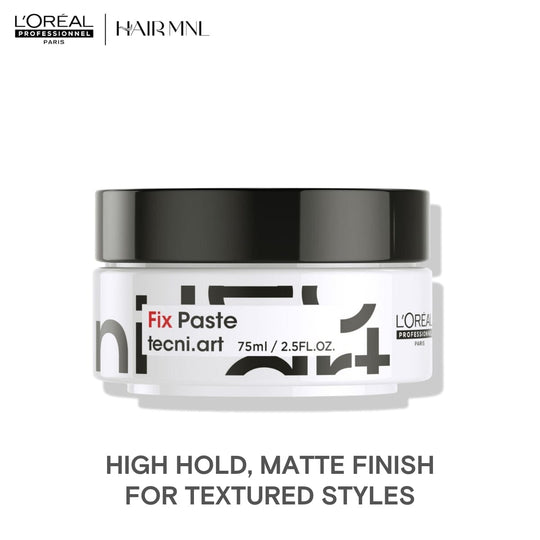 L'Oreal Professionnel Tecni.Art Fix Paste 75ml High Hold Matte Finish - HairMNL