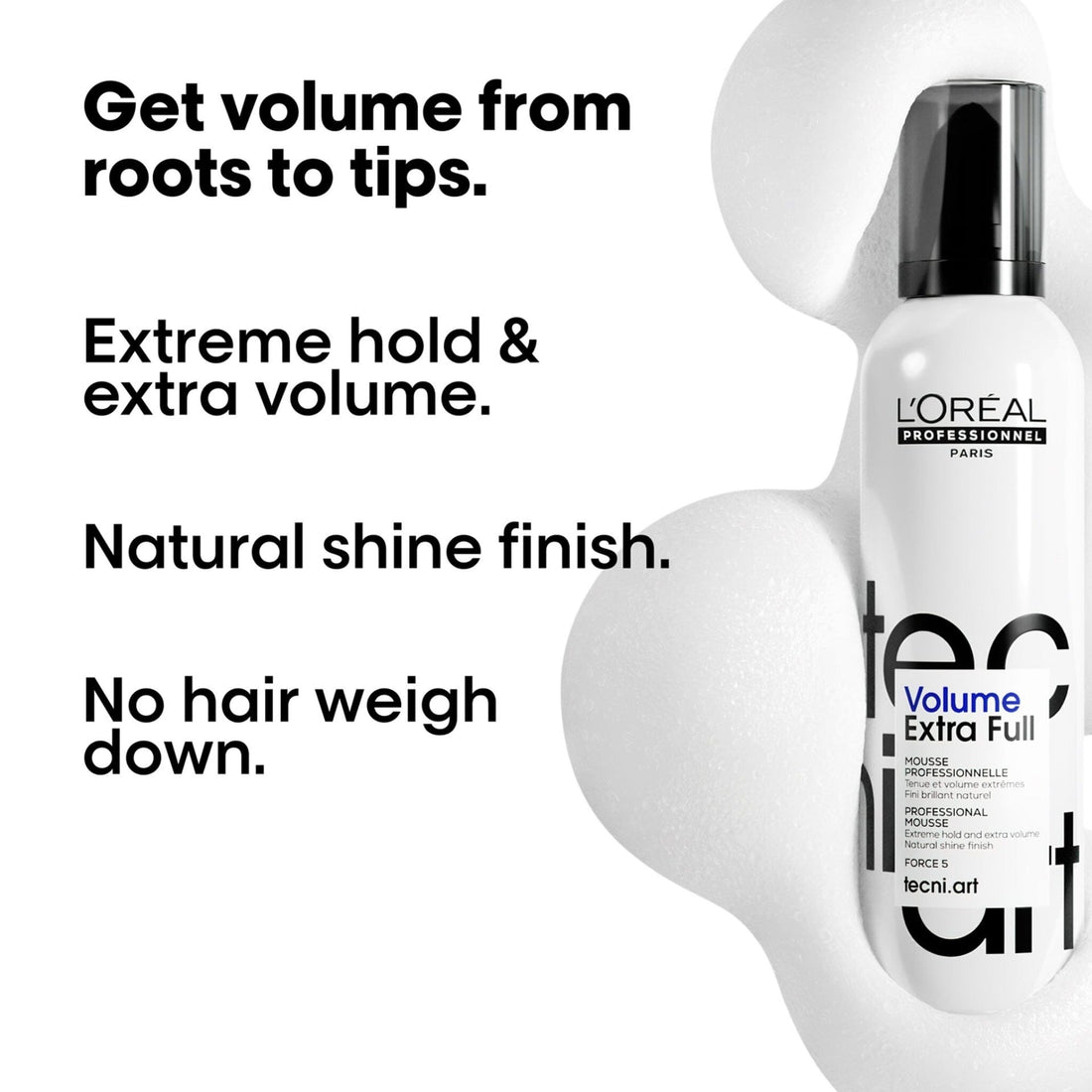 L'Oreal Professionnel Tecni.Art Full Volume Extra Mousse 250ml - HairMNL