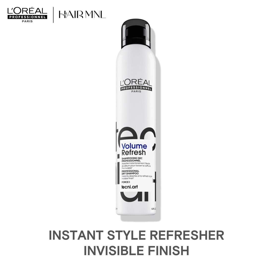 L'Oreal Professionnel Tecni.Art Volume Refresh Dry Shampoo 200ml - HairMNL