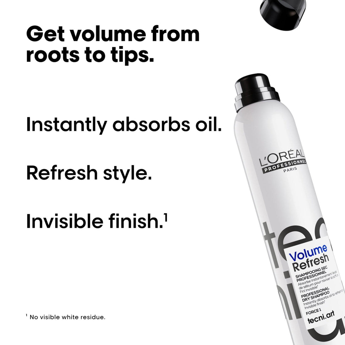 L'Oreal Professionnel Tecni.Art Volume Refresh Dry Shampoo 200ml - HairMNL