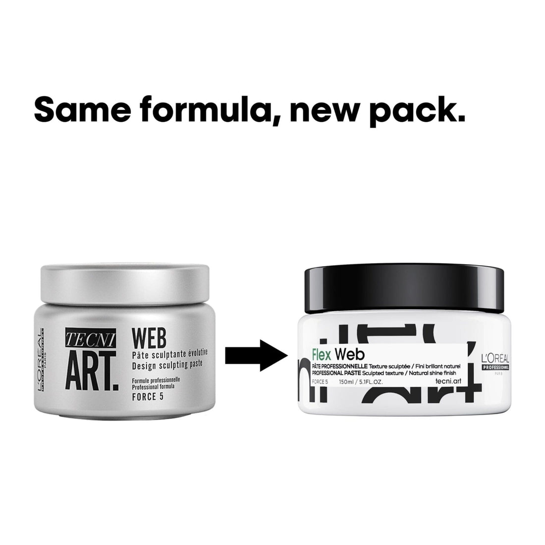 L'Oreal Professionnel Tecni.Art Flex Web Styling Paste 150ml New Packaging - HairMNL