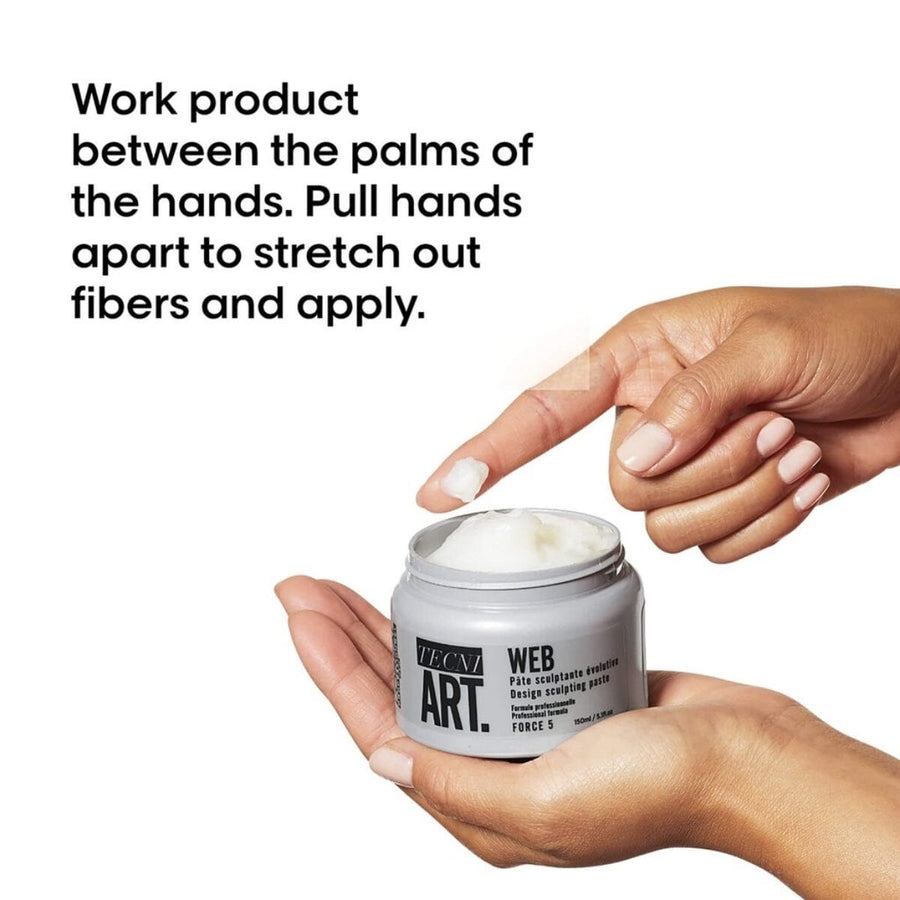 HairMNL L'Oreal Professionnel Tecni.Art Web Styling Paste 150ml Application