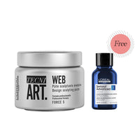HairMNL L'Oreal L'Oreal Professionnel Tecni.Art Web Styling Paste 150ml FREE Serioxyl Shampoo 100ml + Styling Paste 150ml 