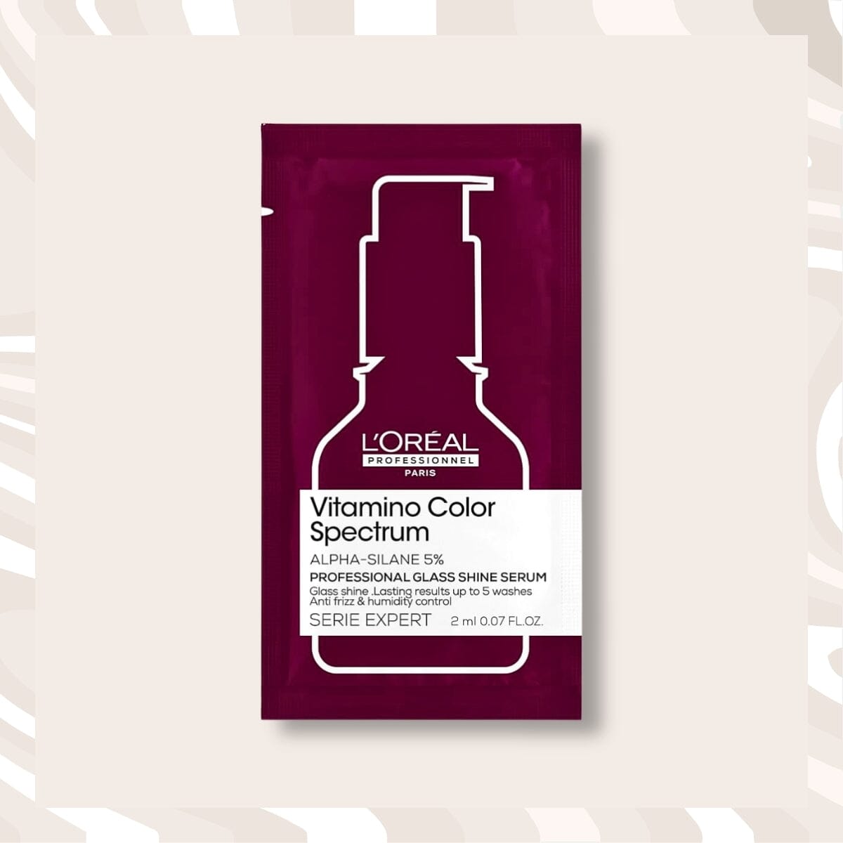 L'Oréal Pro Serie Expert Vitamino Color Spectrum Glass Shine Serum 2ml - HairMNL Reward