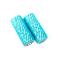 HairMNL Le Couleur Le Couleur Velcro Rollers Aluminum Core Light Blue (2 pcs) 