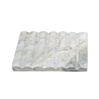 Marble Soap Dish in Grey