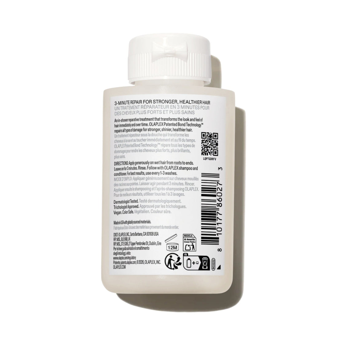 Olaplex No.3 PLUS: Complete Bond Repair Pre-Shampoo Treatment 100ml - HairMNL
