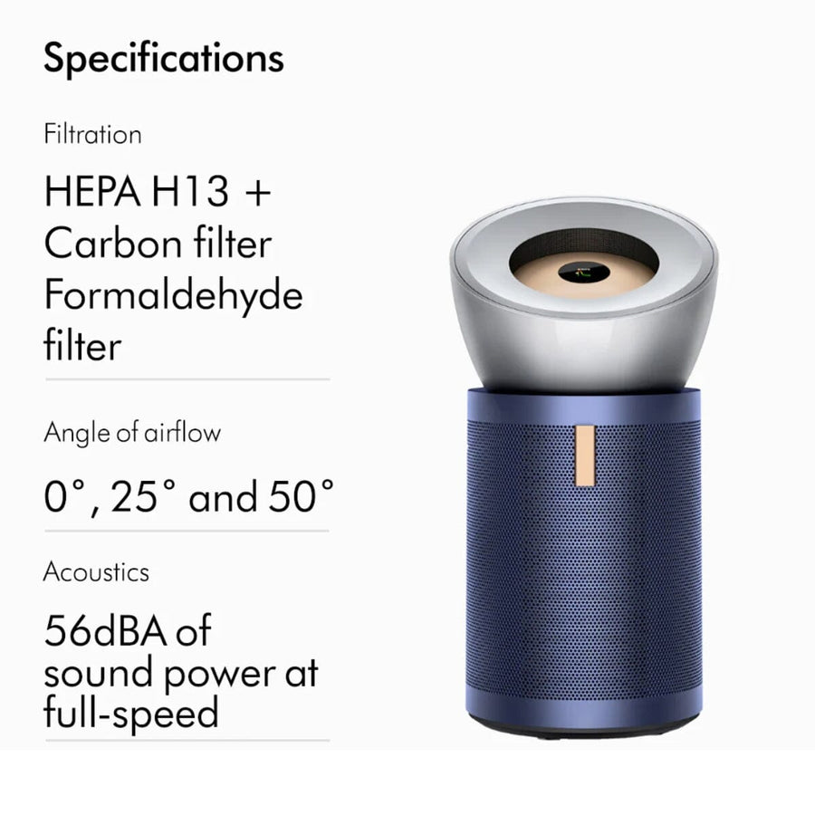 Dyson Purifier Big Quiet BP03 Bright Nickel Prussian Blue HairMNL HairMNL