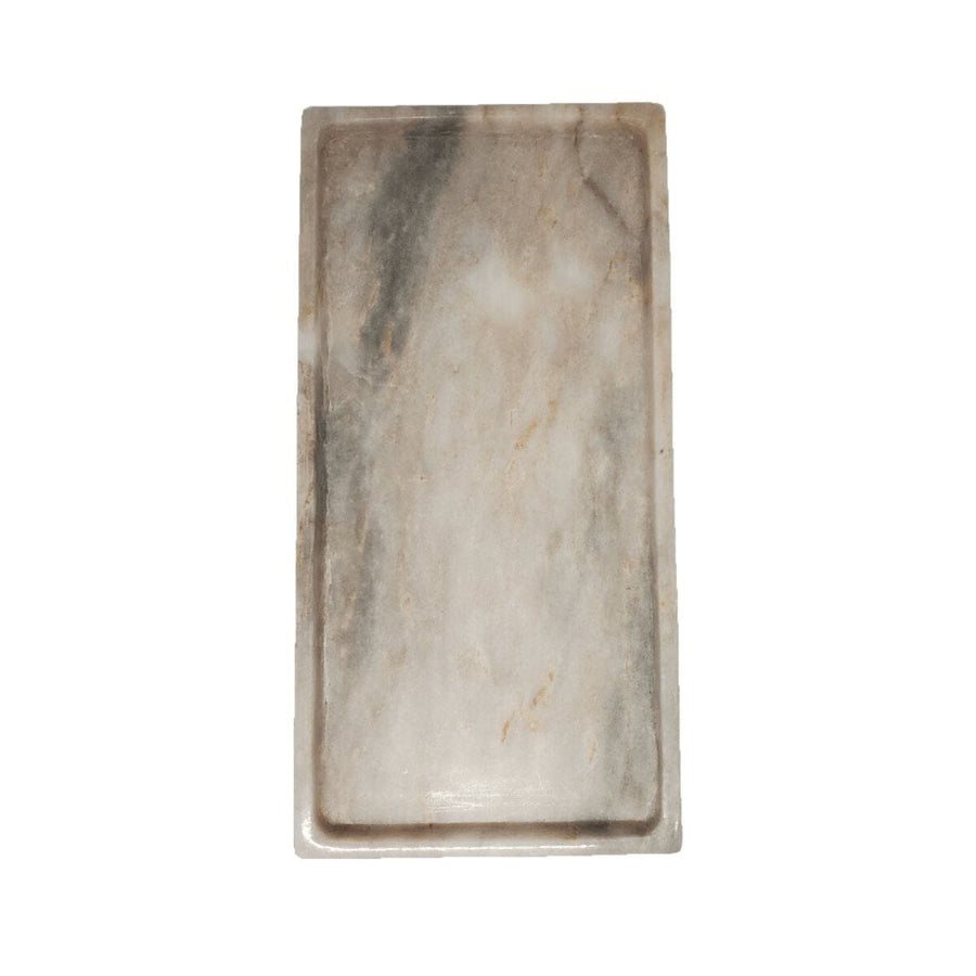 HairMNL Rectangle Marble Bath Tray in Century