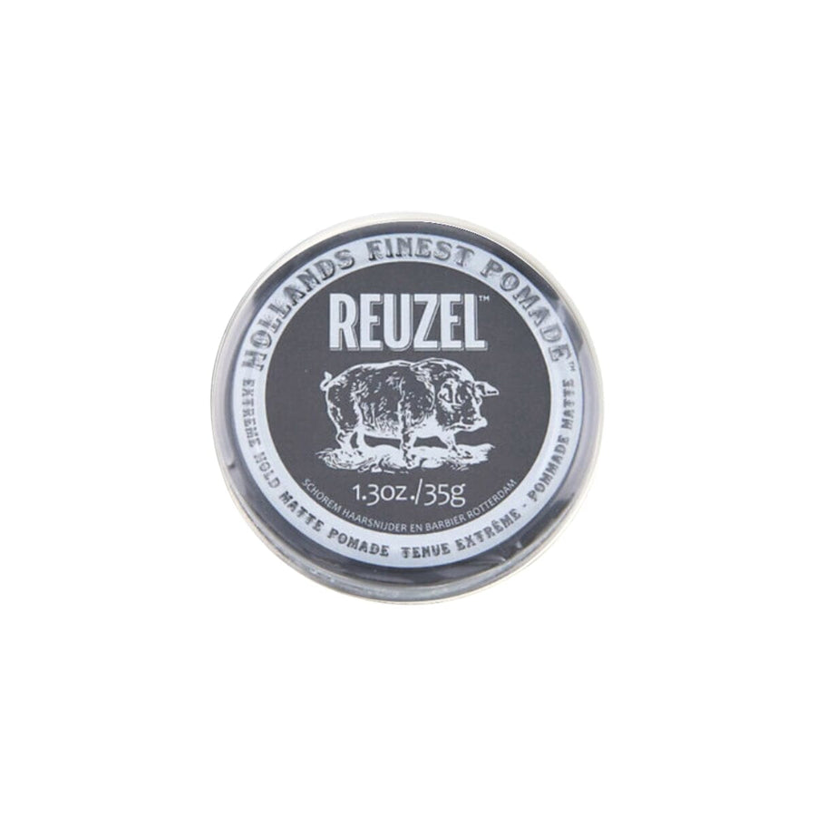Reuzel Extreme Hold Matte Pomade Packaging - HairMNL