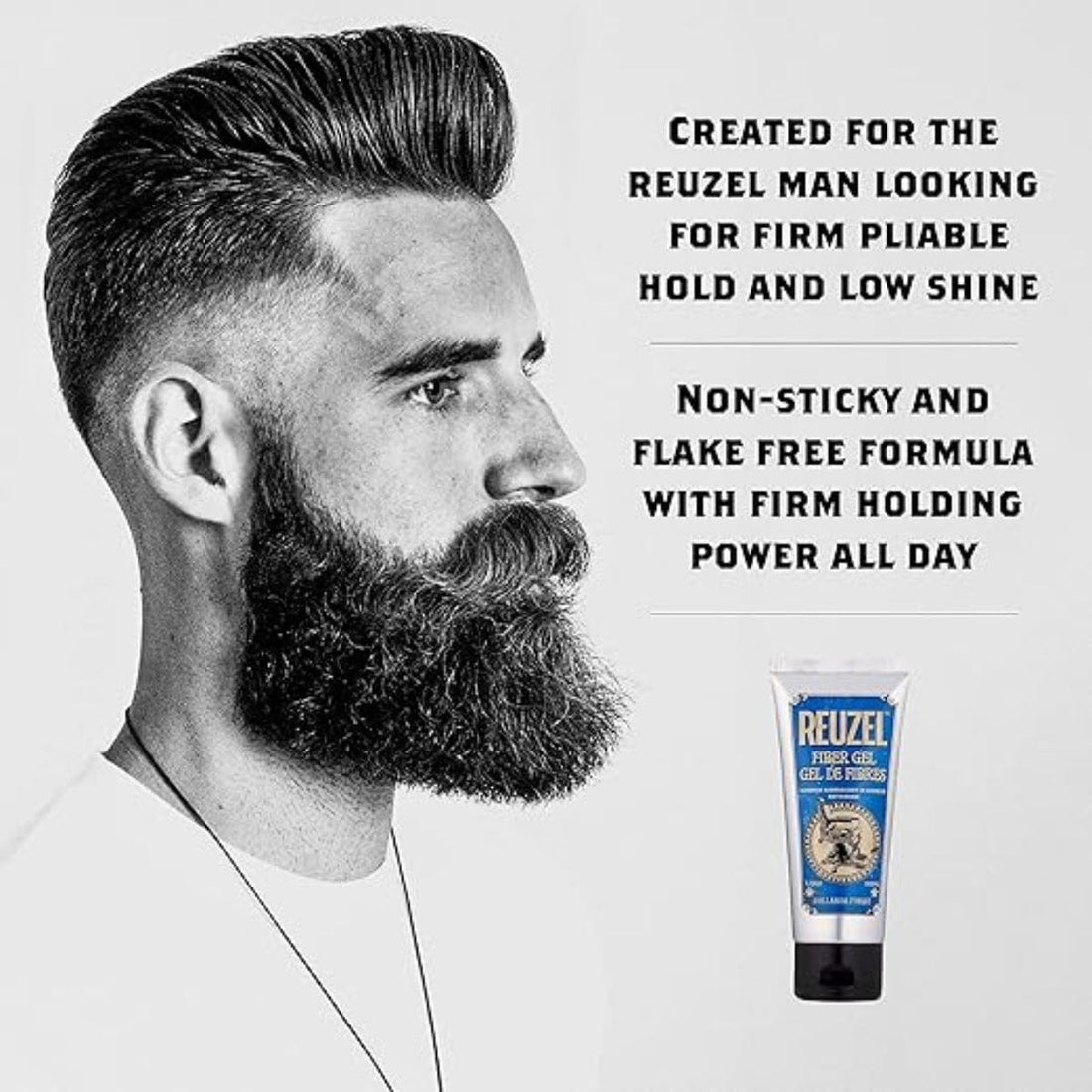 Reuzel Fiber Gel - Firm, Pliable Hold 100ml Benefits - HairMNL