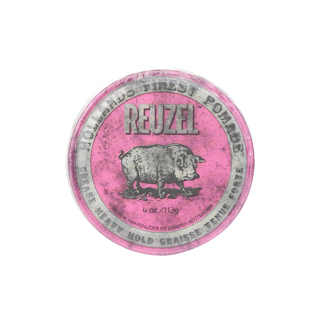 Reuzel Pink Pomade Grease - Strong Hold 113g - HairMNL