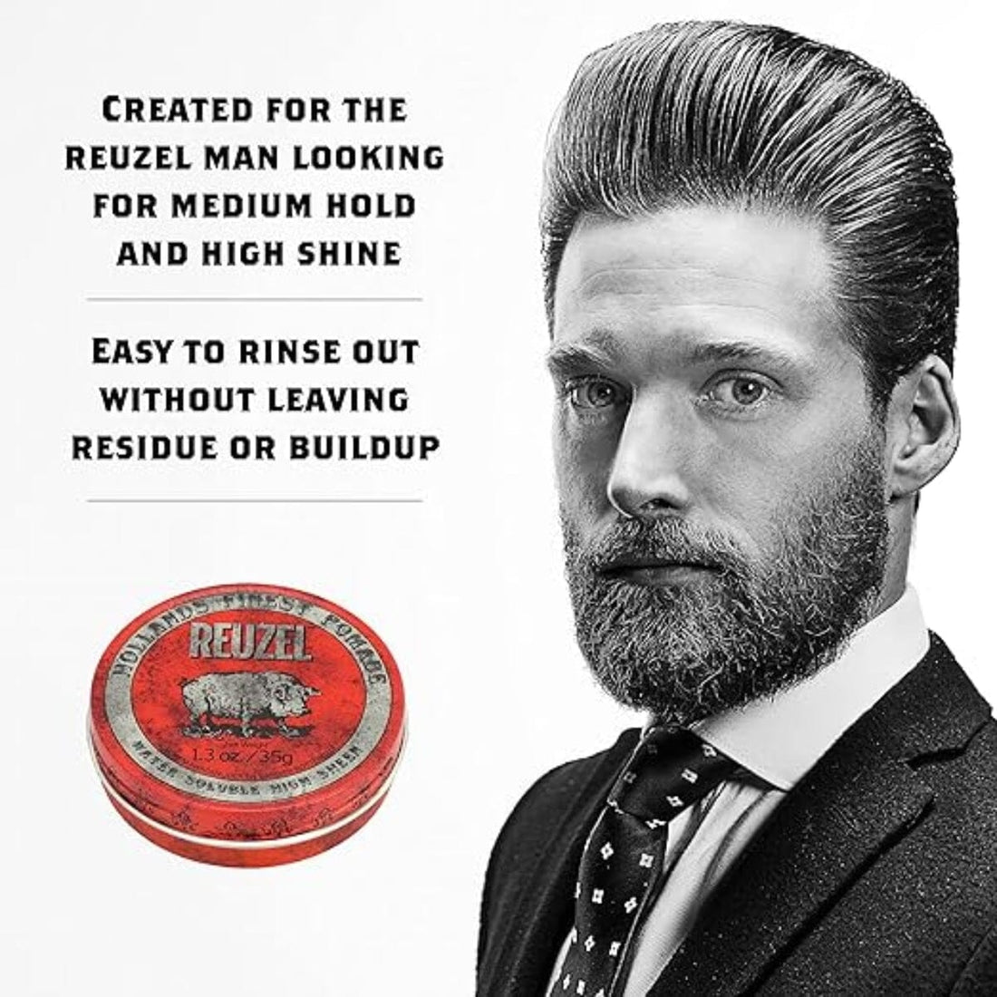 Reuzel Reuzel Red Pomade - Medium Hold 113g