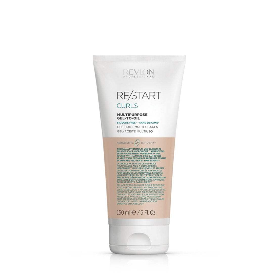 Revlon Professional ReStart Curls Multipurpose Gel-To-Oil 150ml
