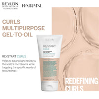 HairMNL Revlon Professional ReStart Curls Multipurpose Gel-To-Oil 150ml Benefits
