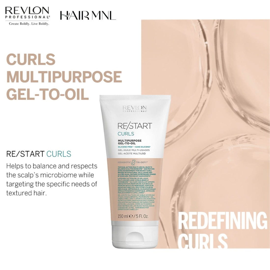 HairMNL Revlon Professional Revlon Professional ReStart Curls for Curly Hair Set 