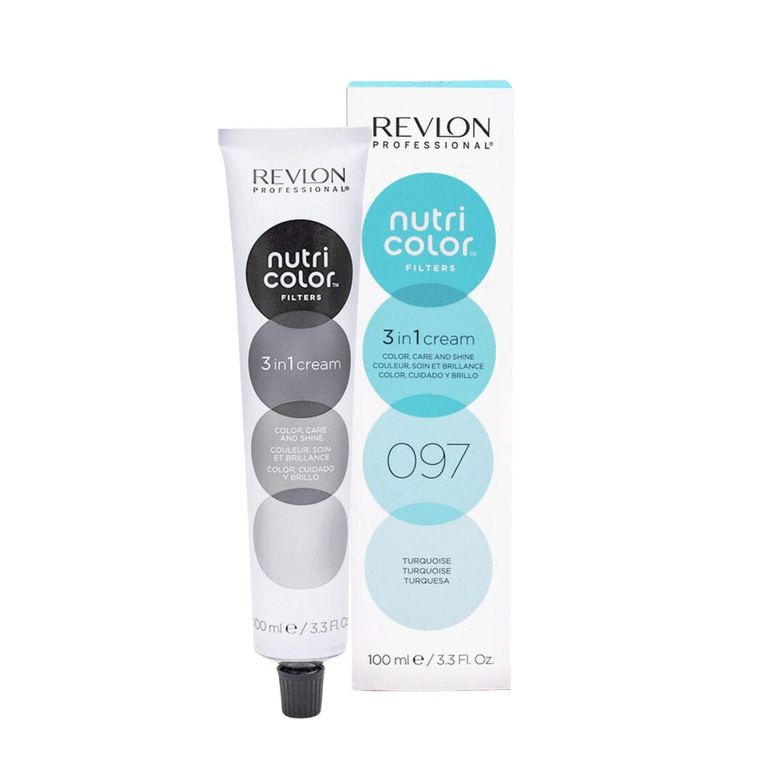 Revlon Professional Semi Permanent Nutri Color Creme 100ml 097 Turquoise