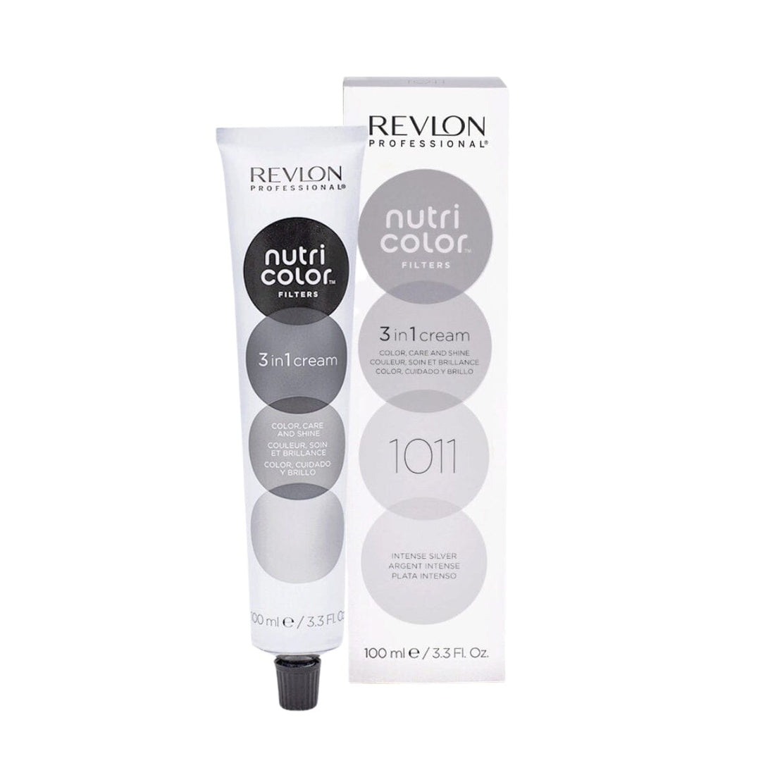 HairMNL Revlon Professional Semi Permanent Nutri Color Creme 100ml 1011 Intense Silver