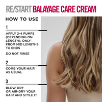 Revlon Professional ReStart Color Balayage Care Cream 150ml Steps - HairMNL