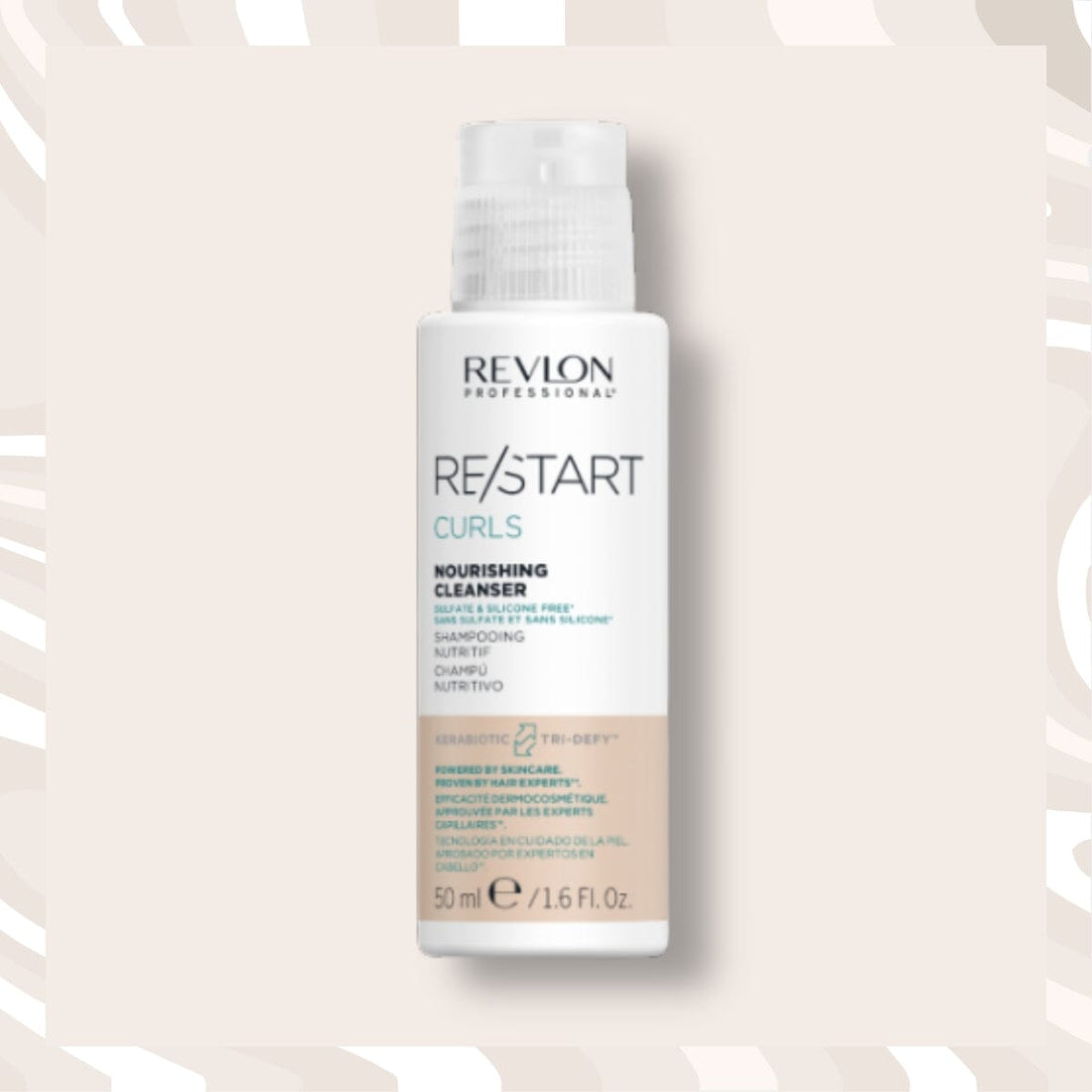 Revlon Professional ReStart Curls Nourishing Cleanser 50ml - Reward