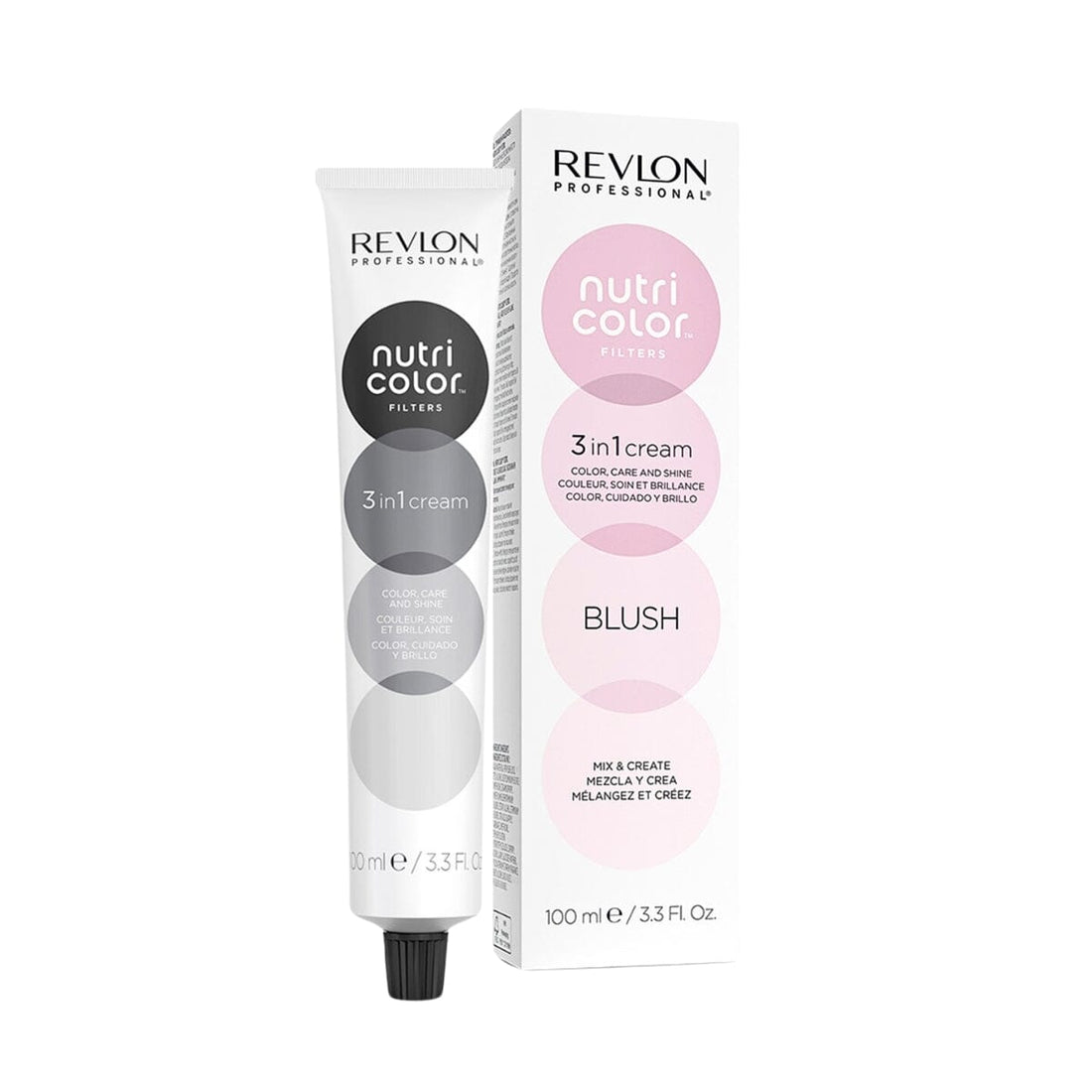 Revlon Professional Semi Permanent Nutri Color Mixing Filters 100ml in Blush - HairMNL