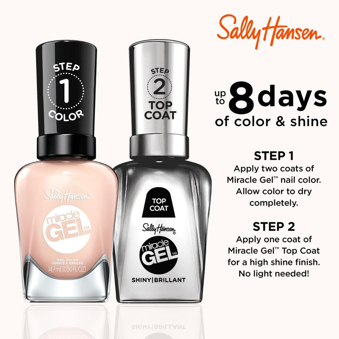 Sally Hansen Sally Hansen Miracle Gel - Sheer Happiness