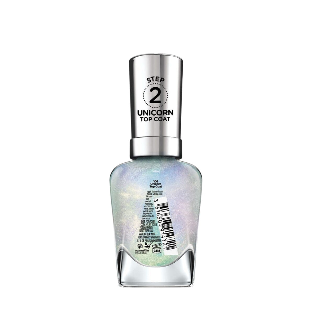 Sally Hansen Sally Hansen Miracle Gel Nail Polish Lacquer - Unicorn Top Coat