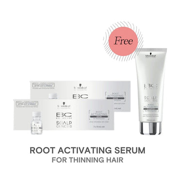 Schwarzkopf BC Bonacure Scalp Genesis Root Activating Serum 10ml x 14 w/ FREE Shampoo - HairMNL