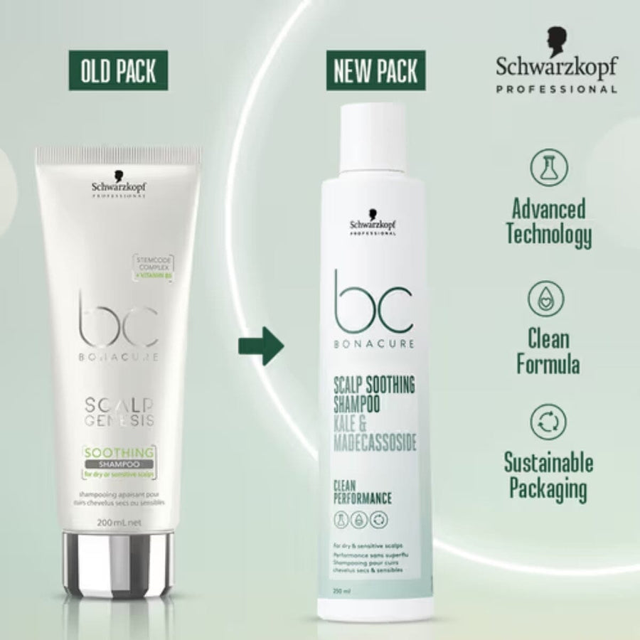 HairMNL Schwarzkopf Professional Schwarzkopf Professional BC Bonacure Scalp Genesis Soothing Shampoo 200ml 