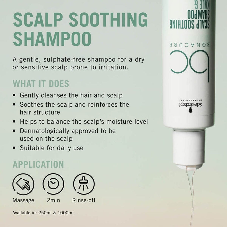 HairMNL Schwarzkopf Professional Schwarzkopf Professional BC Bonacure Scalp Genesis Soothing Shampoo 200ml 