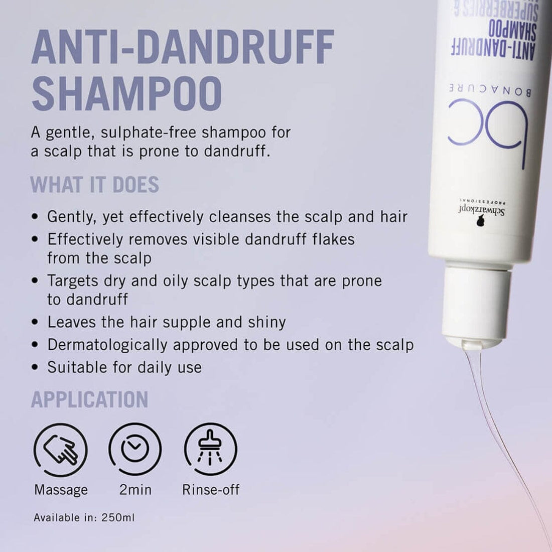 Schwarzkopf Professional BC Bonacure Anti-Dandruff Shampoo - HairMNL