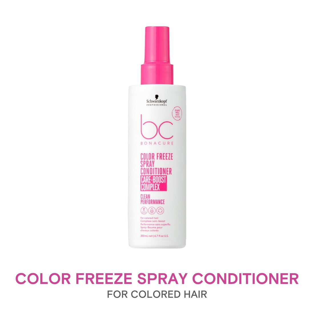 Schwarzkopf Professional BC Bonacure Color Freeze pH 4.5 Spray Conditioner 200ml - HairMNL