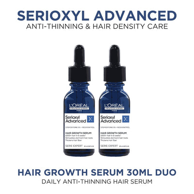L'Oréal Professionnel Serioxyl Advanced Densifying Hair Growth Serum 30ml Duo - HairMNL
