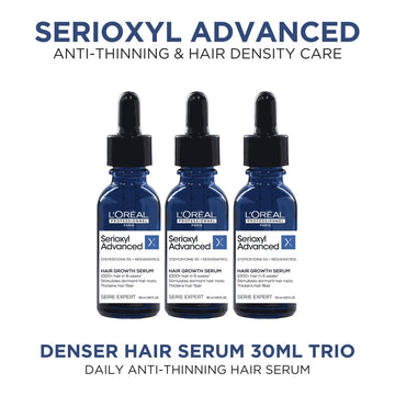 L'Oréal Professionnel Serioxyl Advanced Densifying Hair Growth Serum 30ml Trio - HairMNL