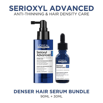 HairMNL L'Oreal L'Oréal Professionnel Serioxyl Advanced Densifying Hair Growth Serum Duo Bundle 