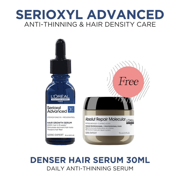 L'Oréal Professionnel Serioxyl Advanced Denser Hair Serum Trial Size 30ml