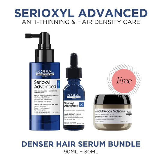 L'Oreal L'Oréal Professionnel Serioxyl Advanced Densifying Hair Serum Duo Bundle