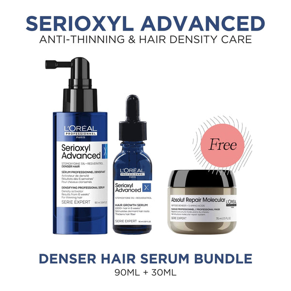 L'Oréal Professionnel Serioxyl Advanced Densifying Hair Serum Duo Bundle