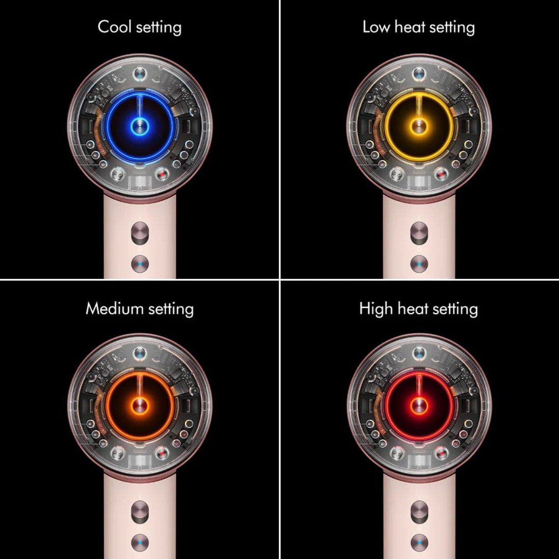 Dyson Supersonic Nural Hair Dryer HD16 Gift Edition - Ceramic Pink/Rose Gold Features - HairMNL