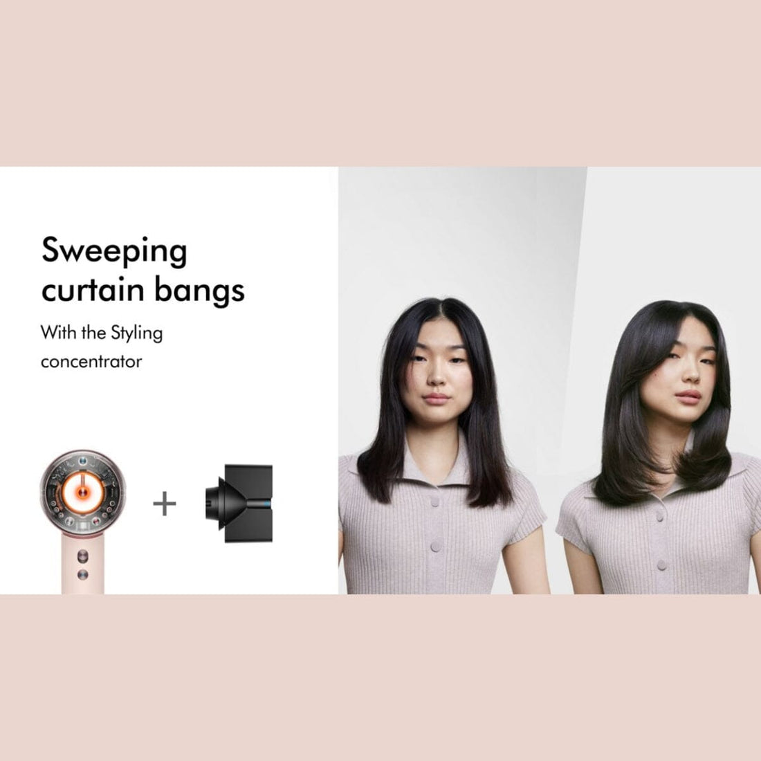 Dyson Supersonic Nural Hair Dryer HD16 Gift Edition - Ceramic Pink/Rose Gold Attachments - HairMNL